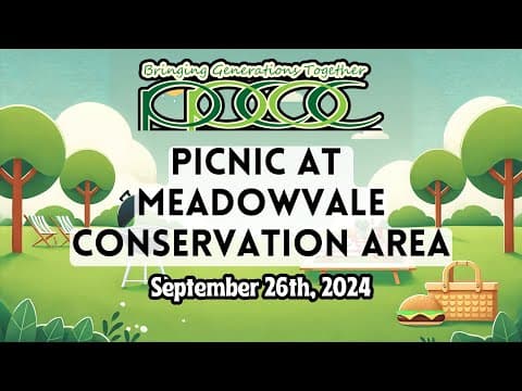 PPCOC Picnic at Meadowvale Conservation Area 2024