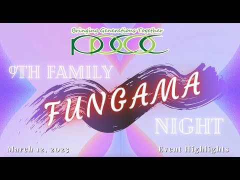 PPCOC Family Fungama Night 2023 Highlights